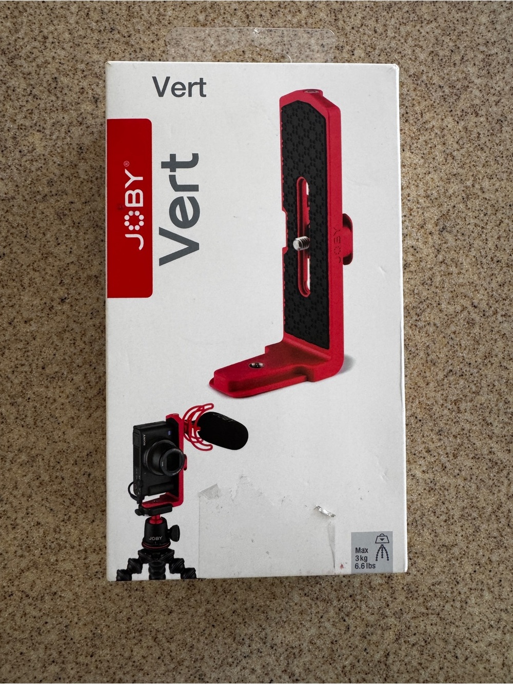 Joby Vert Vertical L Bracket‎ DSLR Mirrorless Cameras Gorillapod Technology NEW